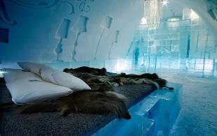 Шведский ледяной отель стал круглогодичным